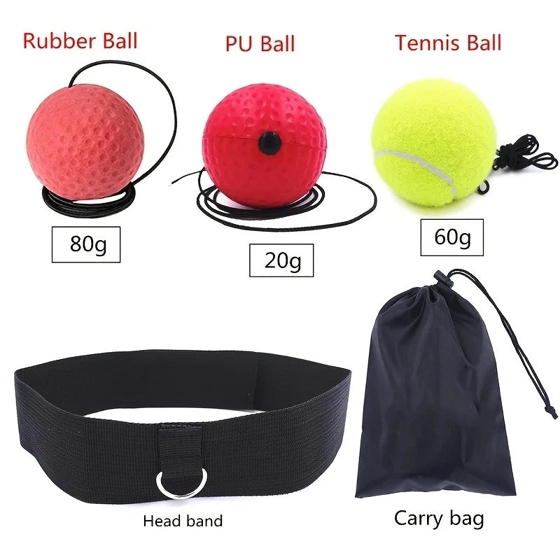 Boxing Reflex Ball Set for Speed & Coordination
