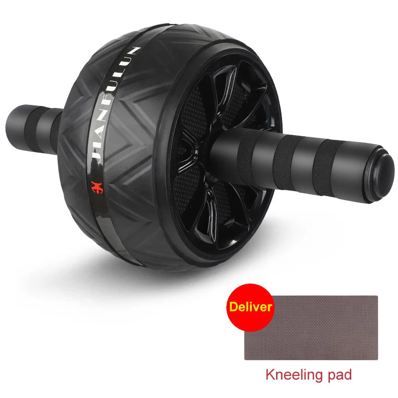 Ab Roller Wheel with Knee Mat for Core Workouts