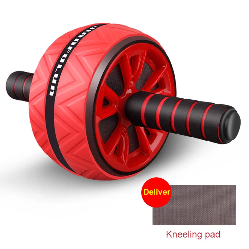 Ab Roller Wheel with Knee Mat for Core Workouts