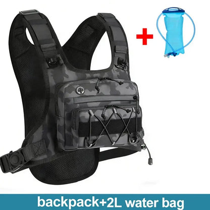 Running Chest Pack Hydration Vest for Cycling Hiking