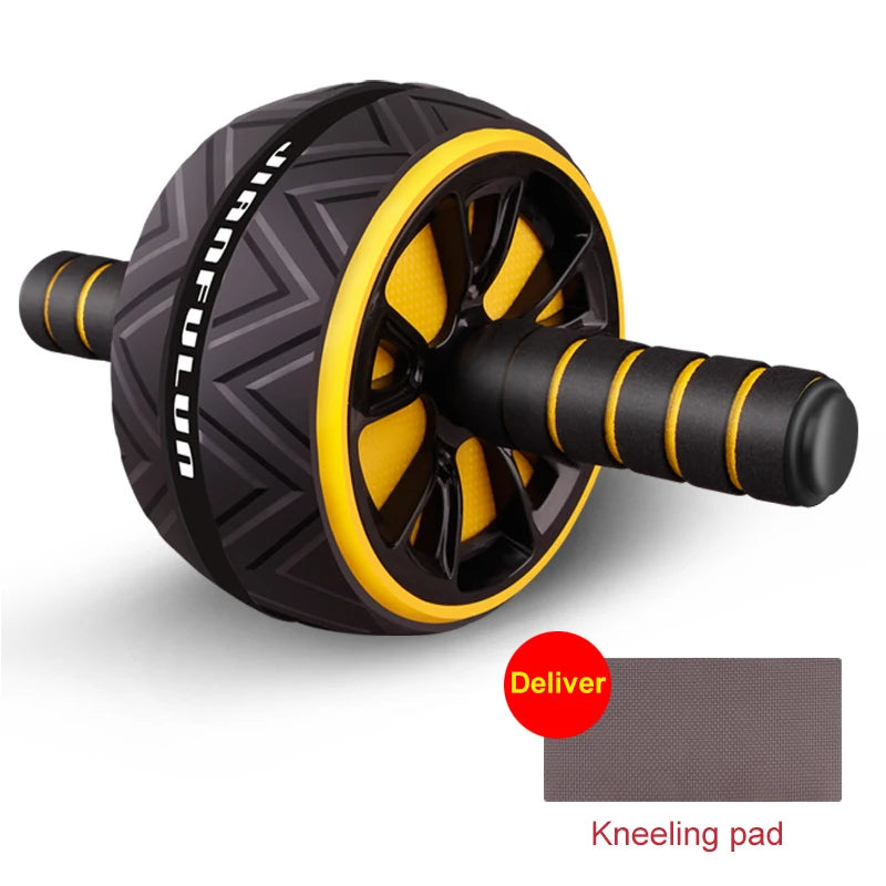 Ab Roller Wheel with Knee Mat for Core Workouts