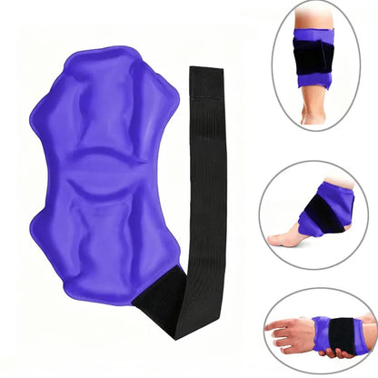 Reusable Kness Ankle Ice Pack Wrap Braces Hot Cold Compress Gel Packs for Wrist Elbow Foot Supports Care Tools