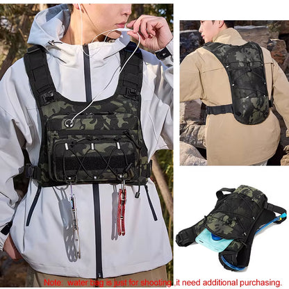 Running Chest Pack Hydration Vest for Cycling Hiking