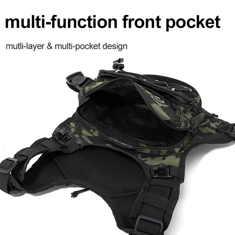 Running Chest Pack Hydration Vest for Cycling Hiking