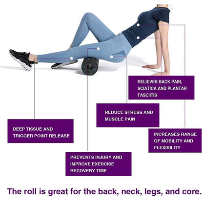 5-Piece Foam Roller & Massage Set