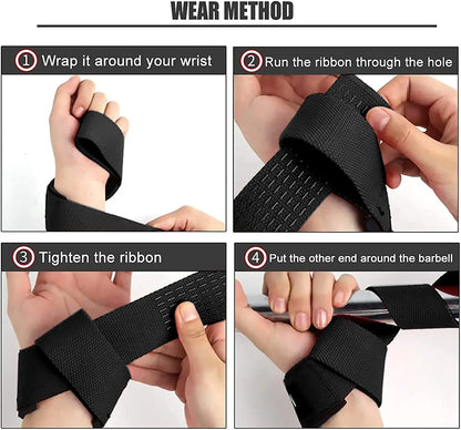 Weightlifting Wrist Straps for Gym Training
