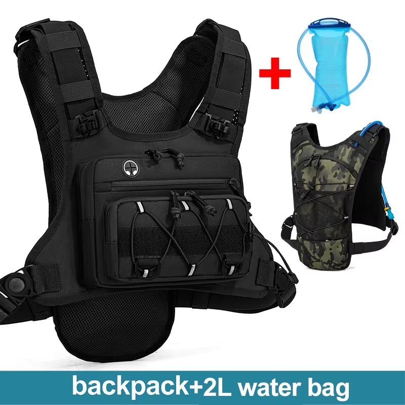 Running Chest Pack Hydration Vest for Cycling Hiking