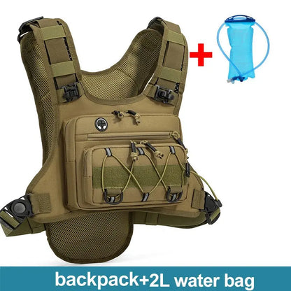 Running Chest Pack Hydration Vest for Cycling Hiking