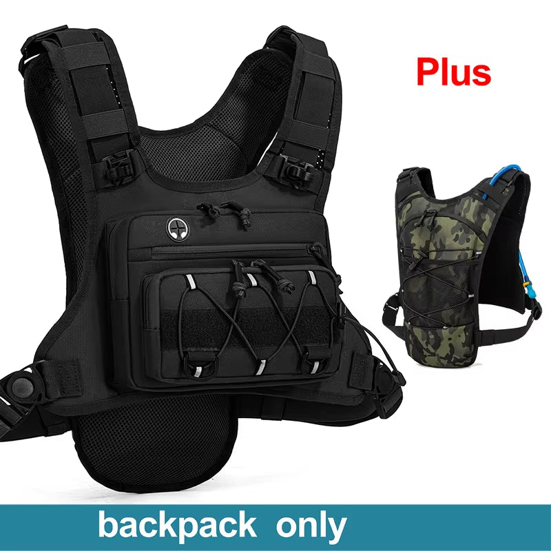 Running Chest Pack Hydration Vest for Cycling Hiking