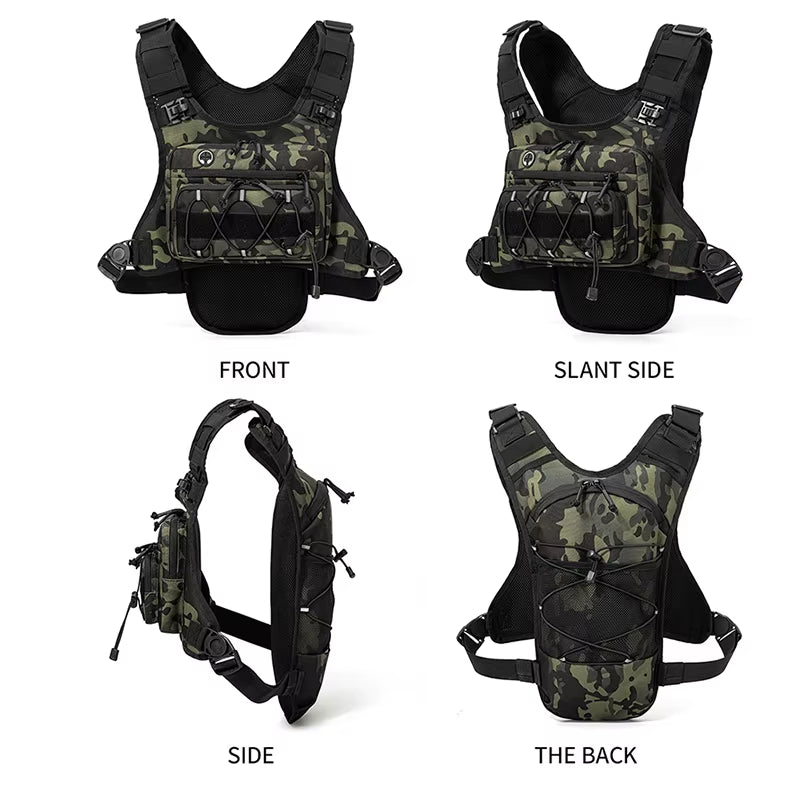 Running Chest Pack Hydration Vest for Cycling Hiking