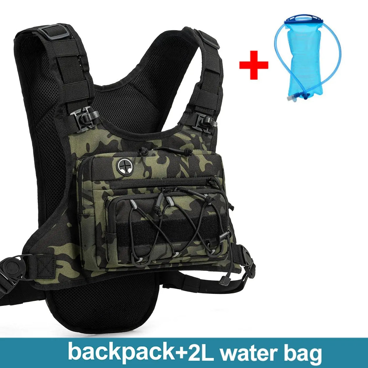 Running Chest Pack Hydration Vest for Cycling Hiking
