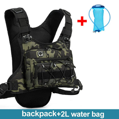 Running Chest Pack Hydration Vest for Cycling Hiking