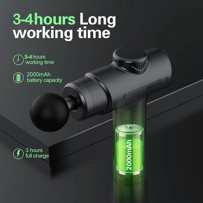 Deep Tissue Massage Gun – 8 Massage Heads