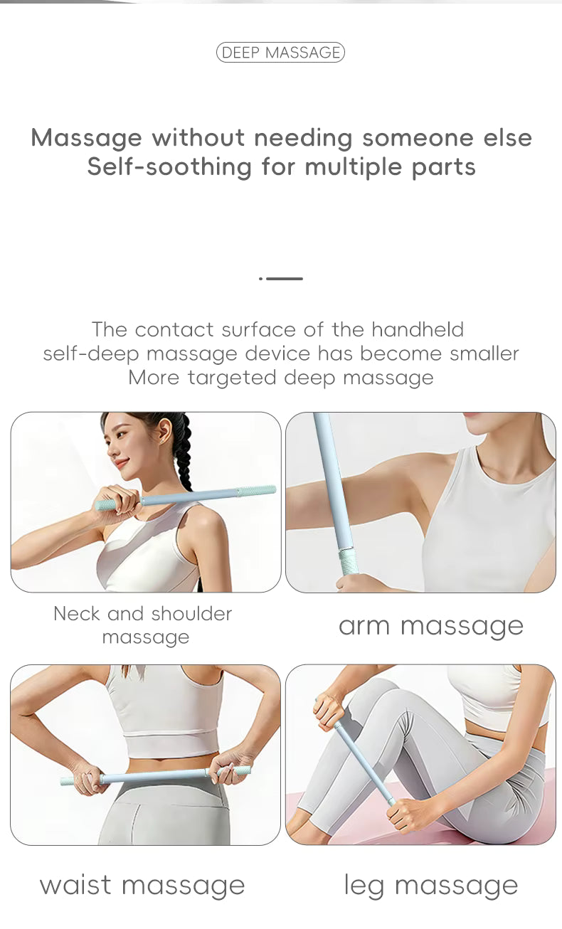 Deep Tissue Massage Stick for Muscle Recovery