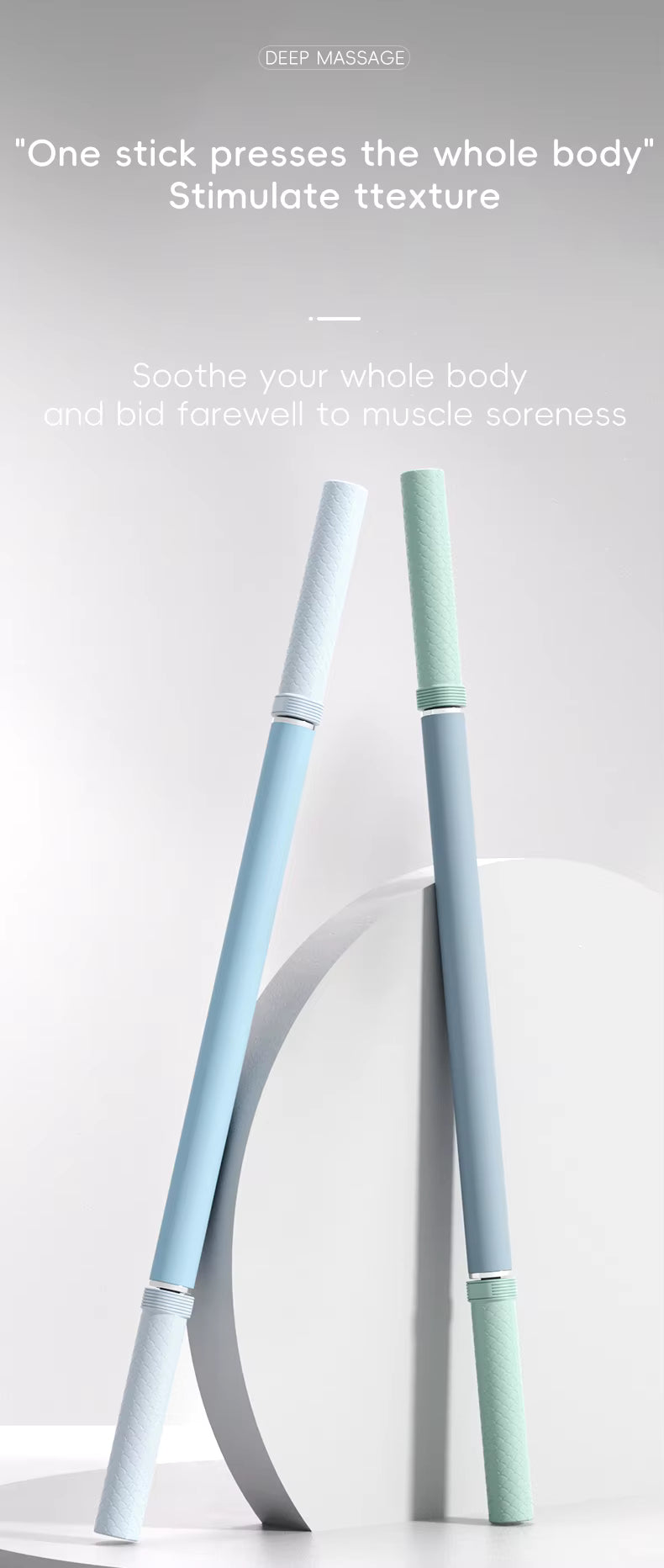 Deep Tissue Massage Stick for Muscle Recovery