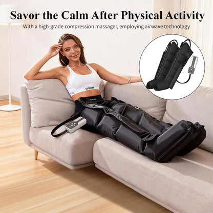 Rechargeable Air Compression Leg Massager