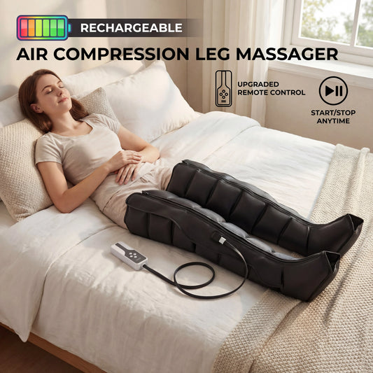 Rechargeable Air Compression Leg Massager