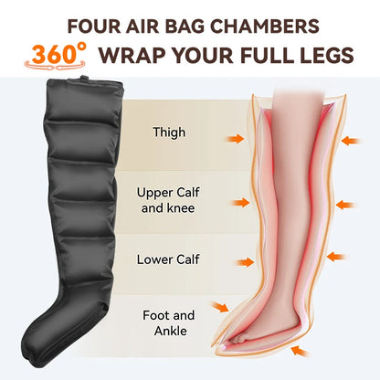 Rechargeable Air Compression Leg Massager