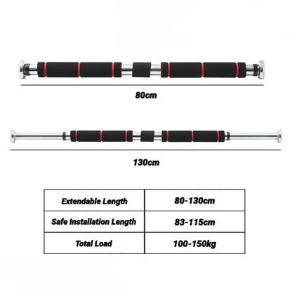 Adjustable Door Pull-Up Bar for Home Workouts