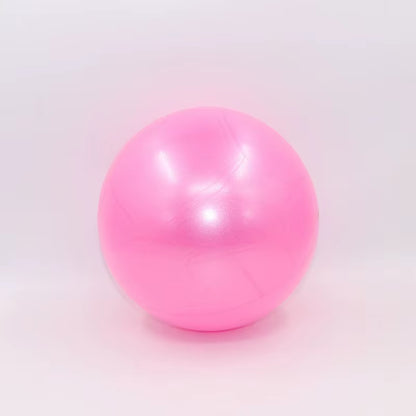 25Cm Pilates Ball Explosion-Proof Yoga Core Ball Indoor Balance Exercise Gym Ball for Fitness Pilates Equipment