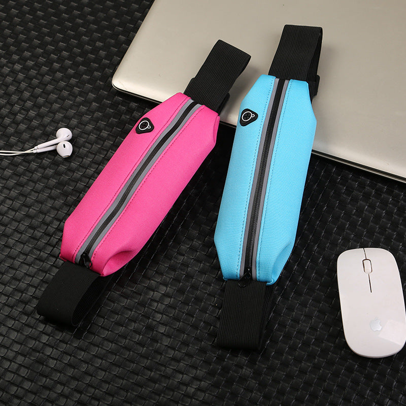 Invisible Men'S and Women'S Running Belts Fitness Equipment Thin Waterproof Small Bag