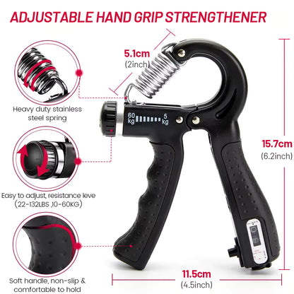 Adjustable Hand Gripper for Grip Strength