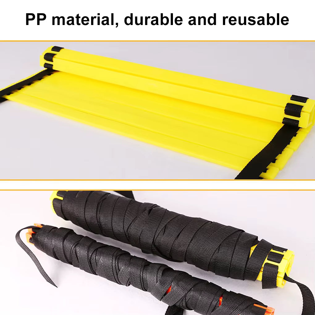 Agility Speed Ladder Stairs Nylon Straps Training Ladders Agile Staircase for Fitness Soccer Football Speed Ladder Equipment